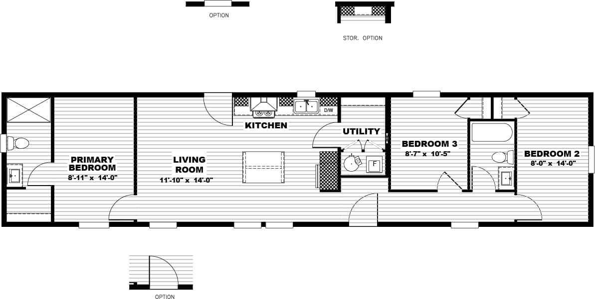 Floor plan for RHYTHM NATION