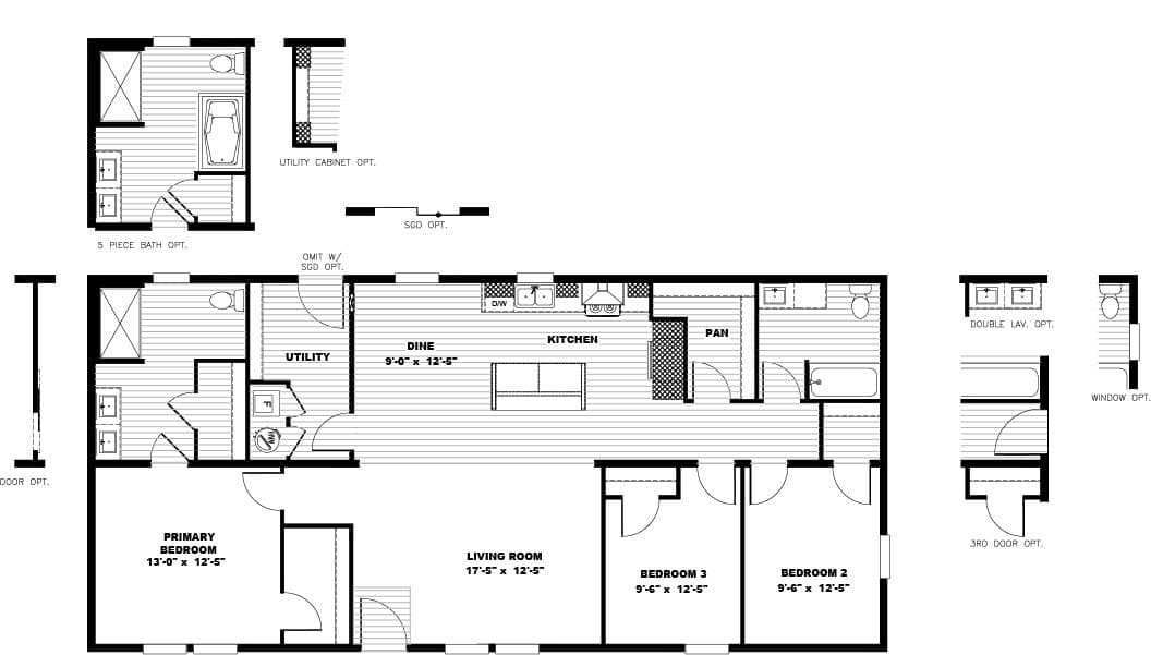 Floor plan for LEAN ON ME