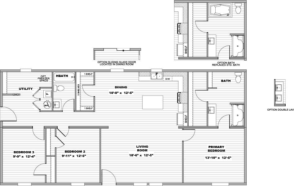 Floor plan for ELEMENT