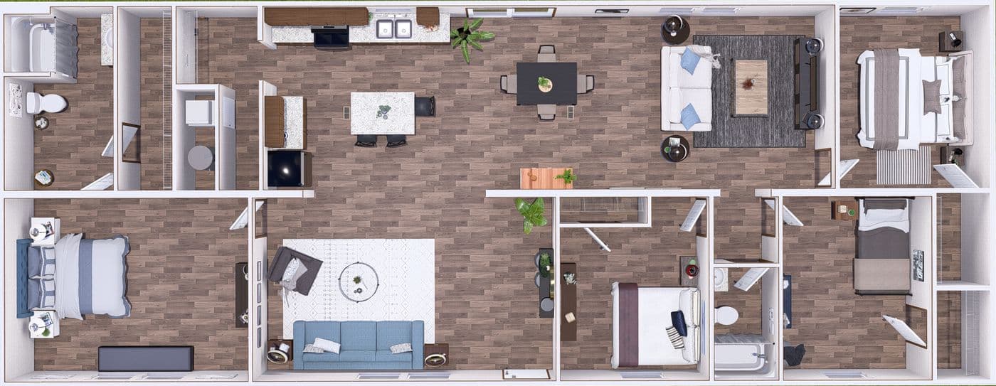 Floor plan for SATURN