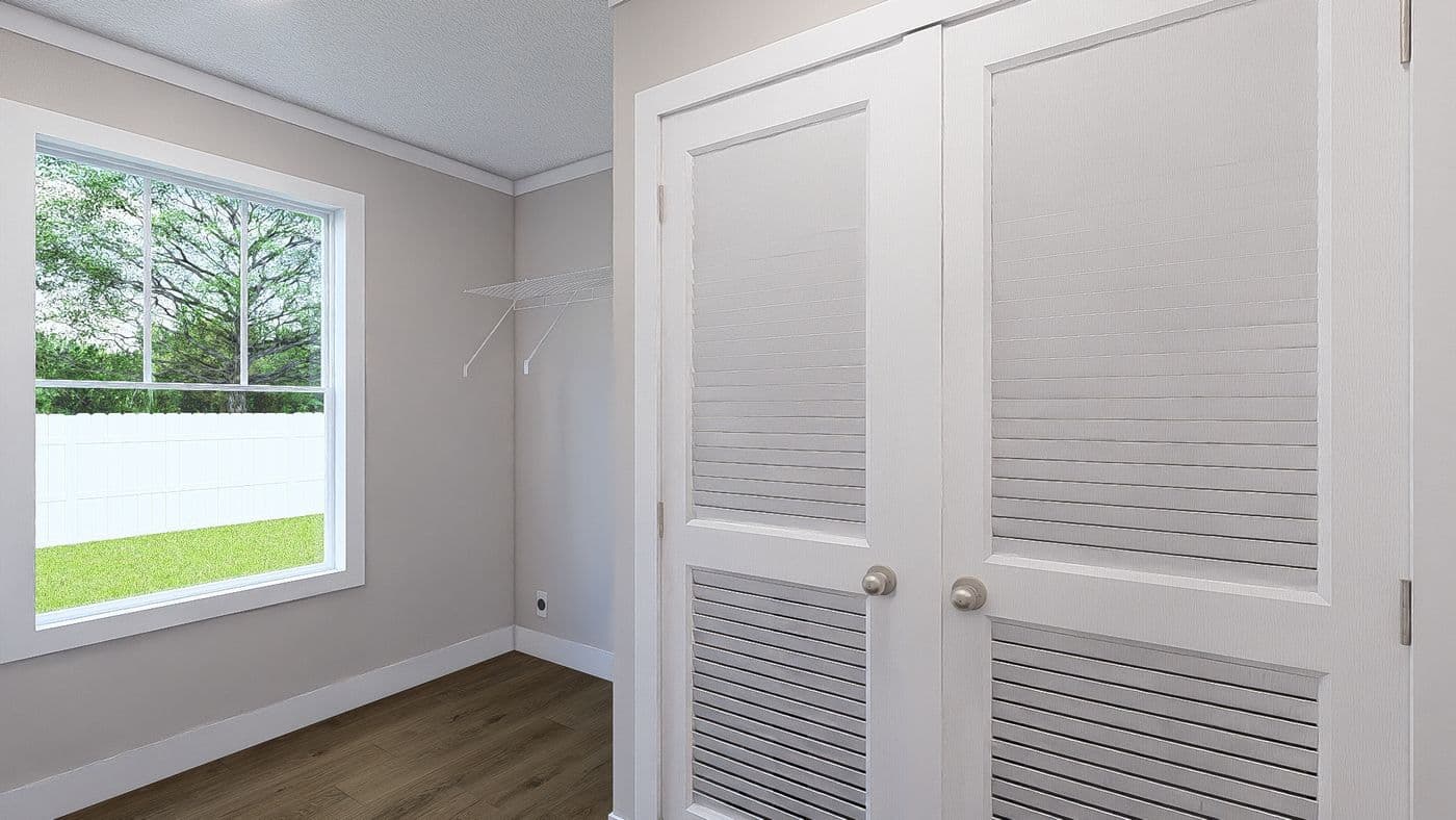 The LIMELIGHT Utility Room. This Modular Home features 3 bedrooms and 2 baths.