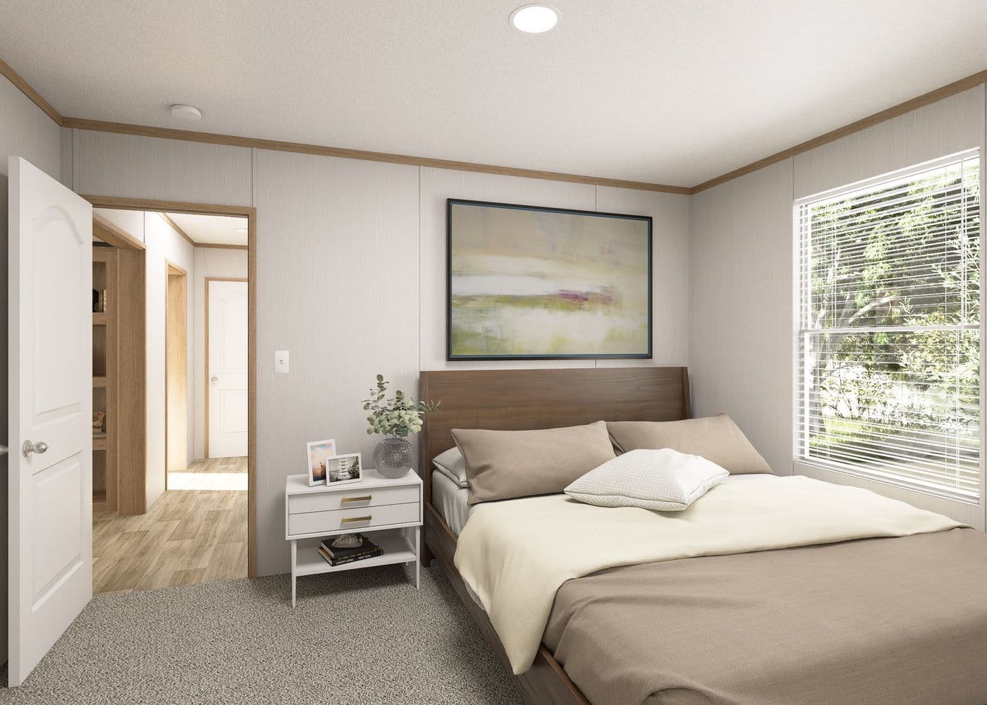 The THE RESERVE 76 Bedroom. This Manufactured Mobile Home features 4 bedrooms and 2 baths.