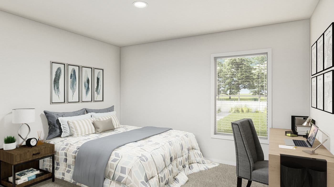 The DRM711F 71' DREAM Bedroom. This Manufactured Mobile Home features 5 bedrooms and 3 baths.