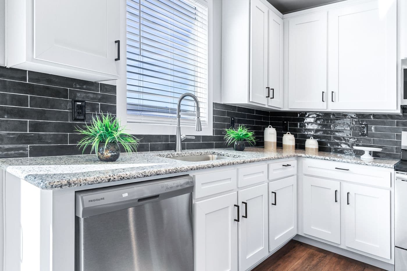 The THE FUJI Kitchen. This Manufactured Mobile Home features 4 bedrooms and 3 baths.