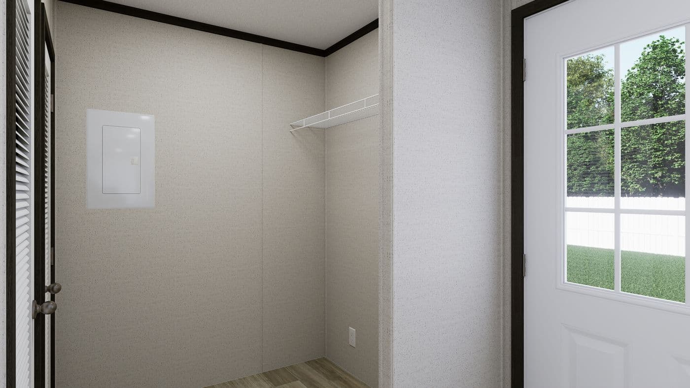 The THE SPARK Utility Room. This Manufactured Mobile Home features 3 bedrooms and 2 baths.