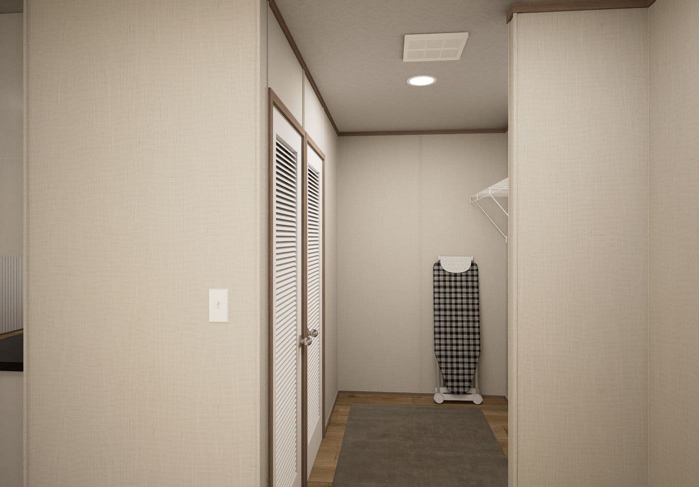 The GROVE Utility Room. This Manufactured Mobile Home features 3 bedrooms and 2 baths.