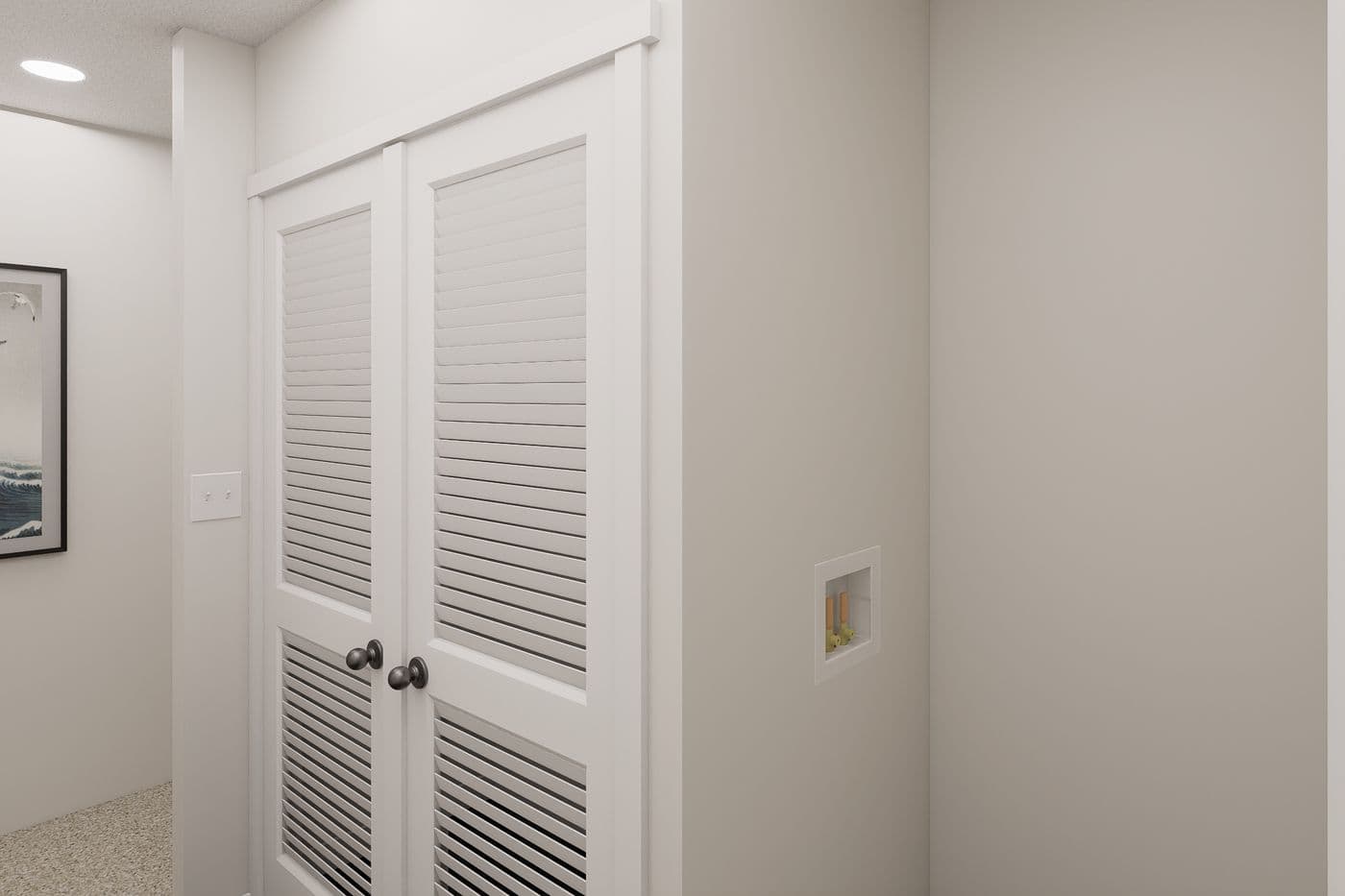 The 5029 IMAGINE Utility Room. This Manufactured Mobile Home features 2 bedrooms and 2 baths.