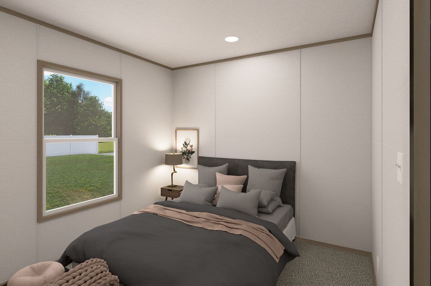 The THE EAGLE 48 Bedroom. This Manufactured Mobile Home features 3 bedrooms and 2 baths.
