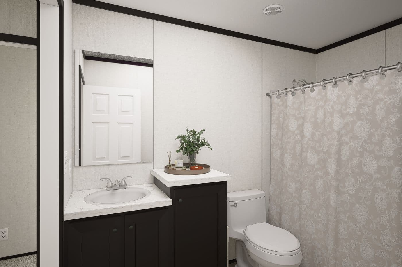 The PLATINUM ANNIVERSARY Exterior. This Manufactured Mobile Home features 3 bedrooms and 2 baths.