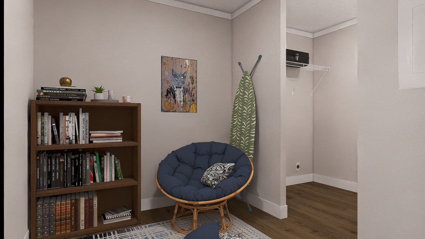 The BROWN EYED GIRL Flex. This Modular Home features 4 bedrooms and 2 baths.
