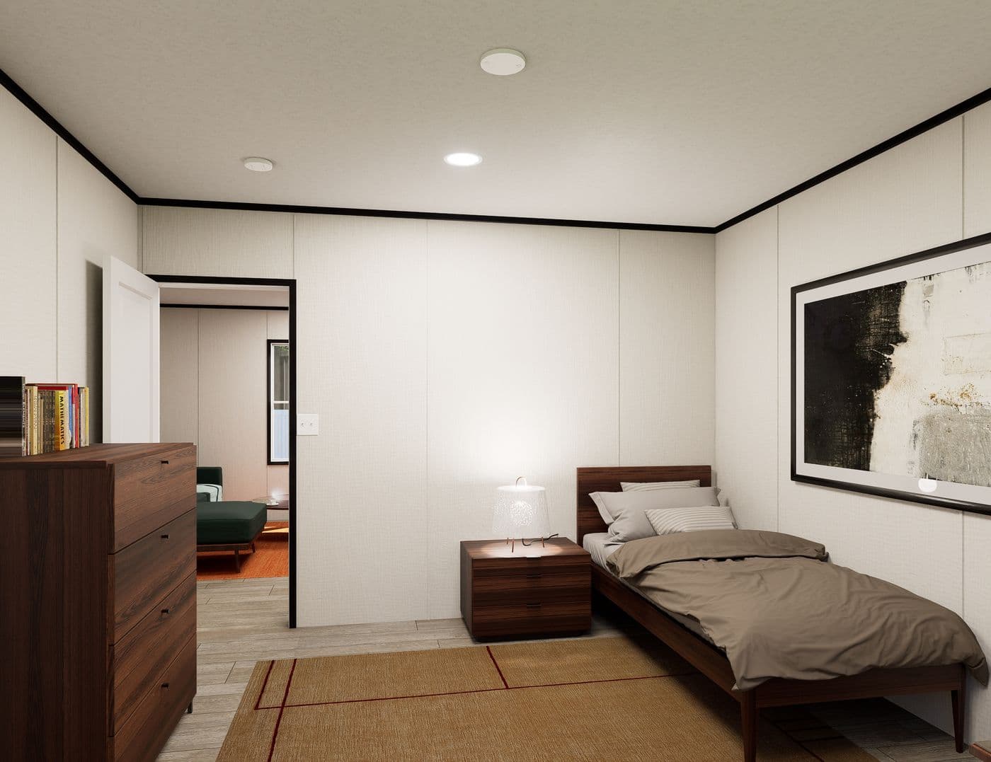 The ULTRA FLEX HERCULES 28X68 3BR Bedroom. This Manufactured Mobile Home features 3 bedrooms and 2 baths.