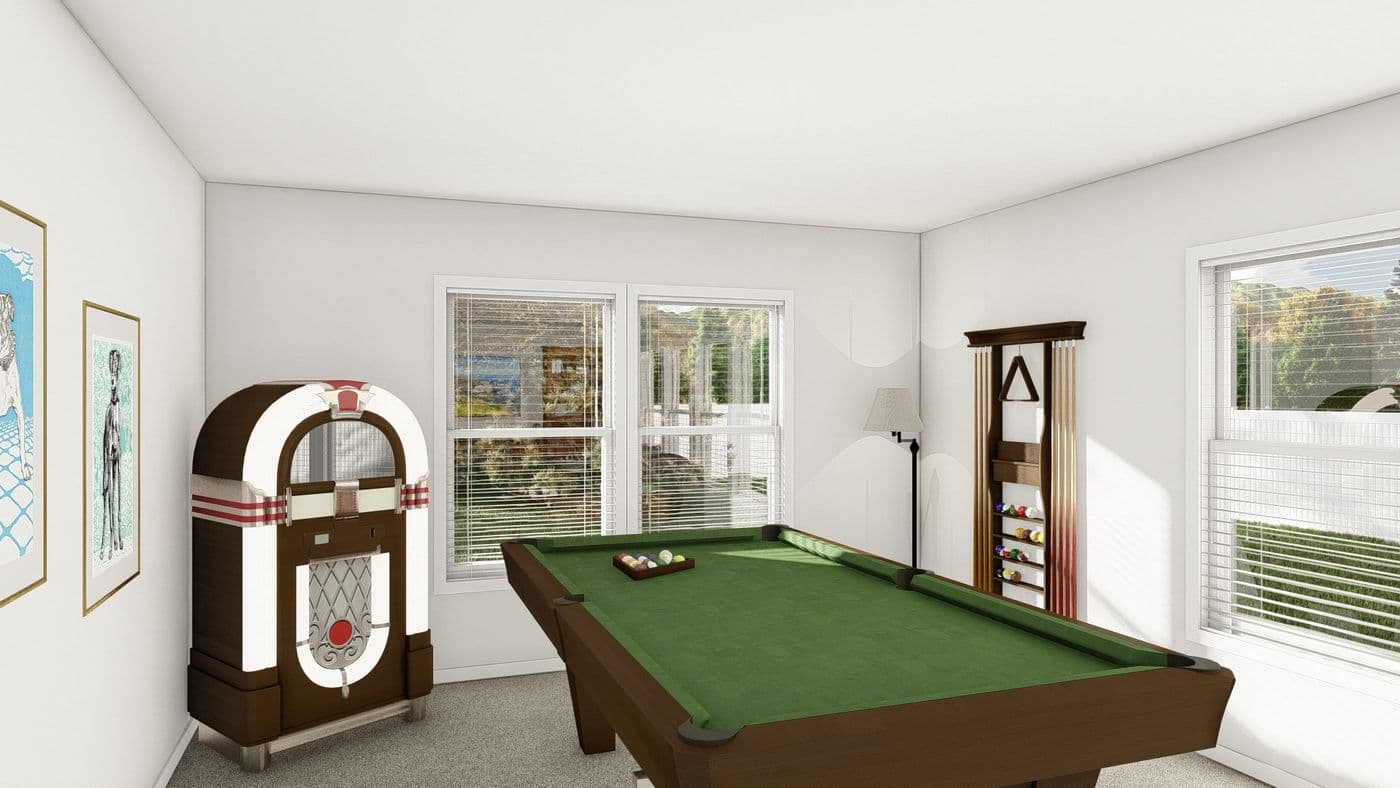 The ING681F EUCALYPTUS GW Den. This Manufactured Mobile Home features 3 bedrooms and 2 baths.