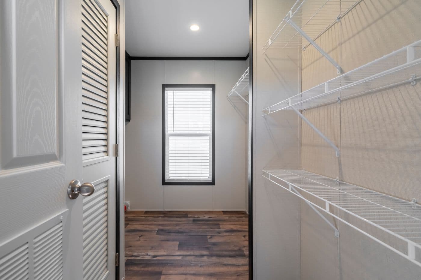 The RAVENWOOD Utility Room. This Manufactured Mobile Home features 3 bedrooms and 2 baths.