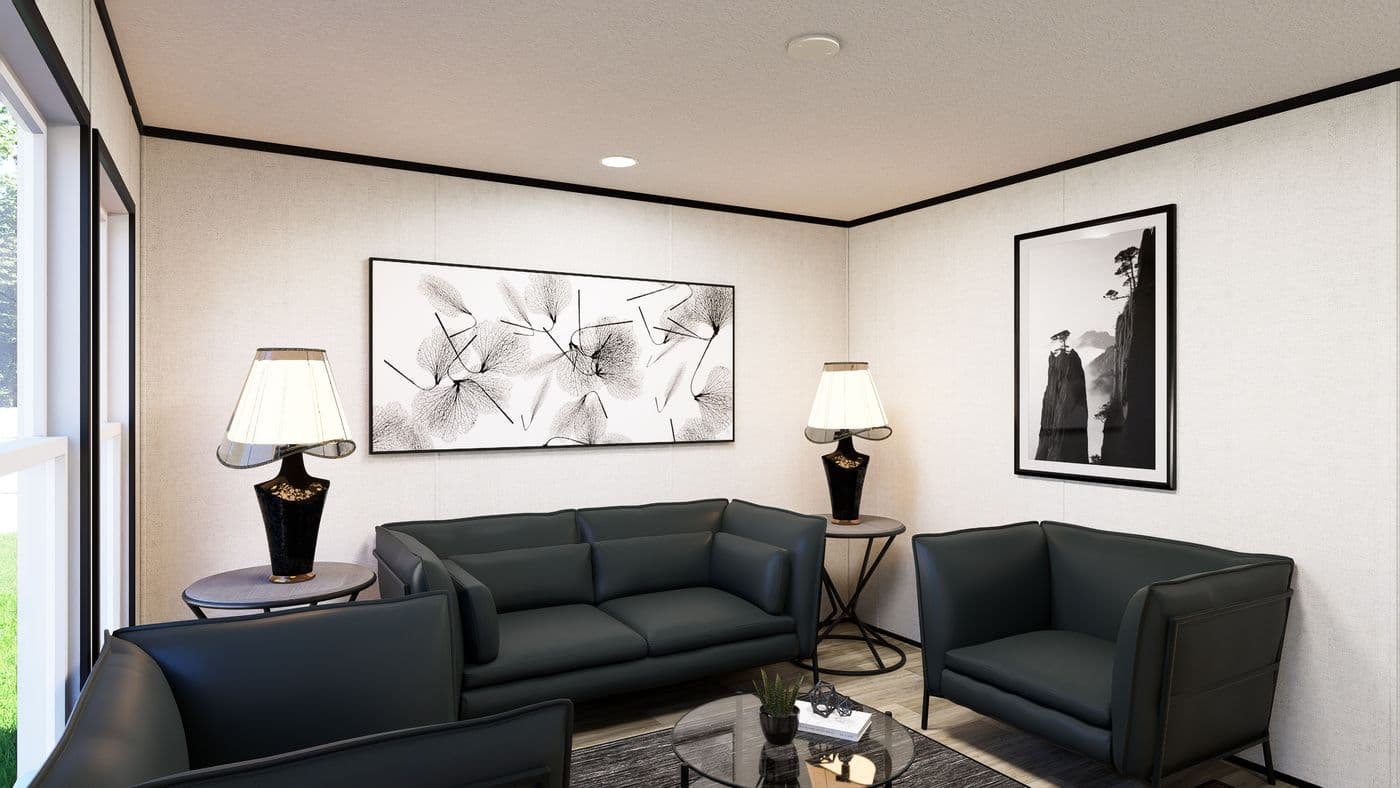 The SOLACE Den. This Manufactured Mobile Home features 4 bedrooms and 2 baths.