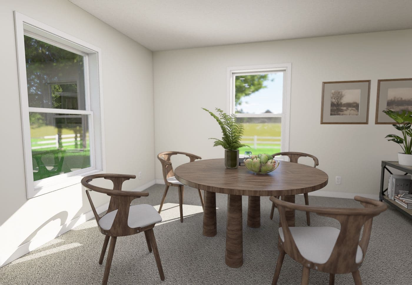 The 5021 IMAGINE Dining Room. This Manufactured Mobile Home features 3 bedrooms and 2 baths.
