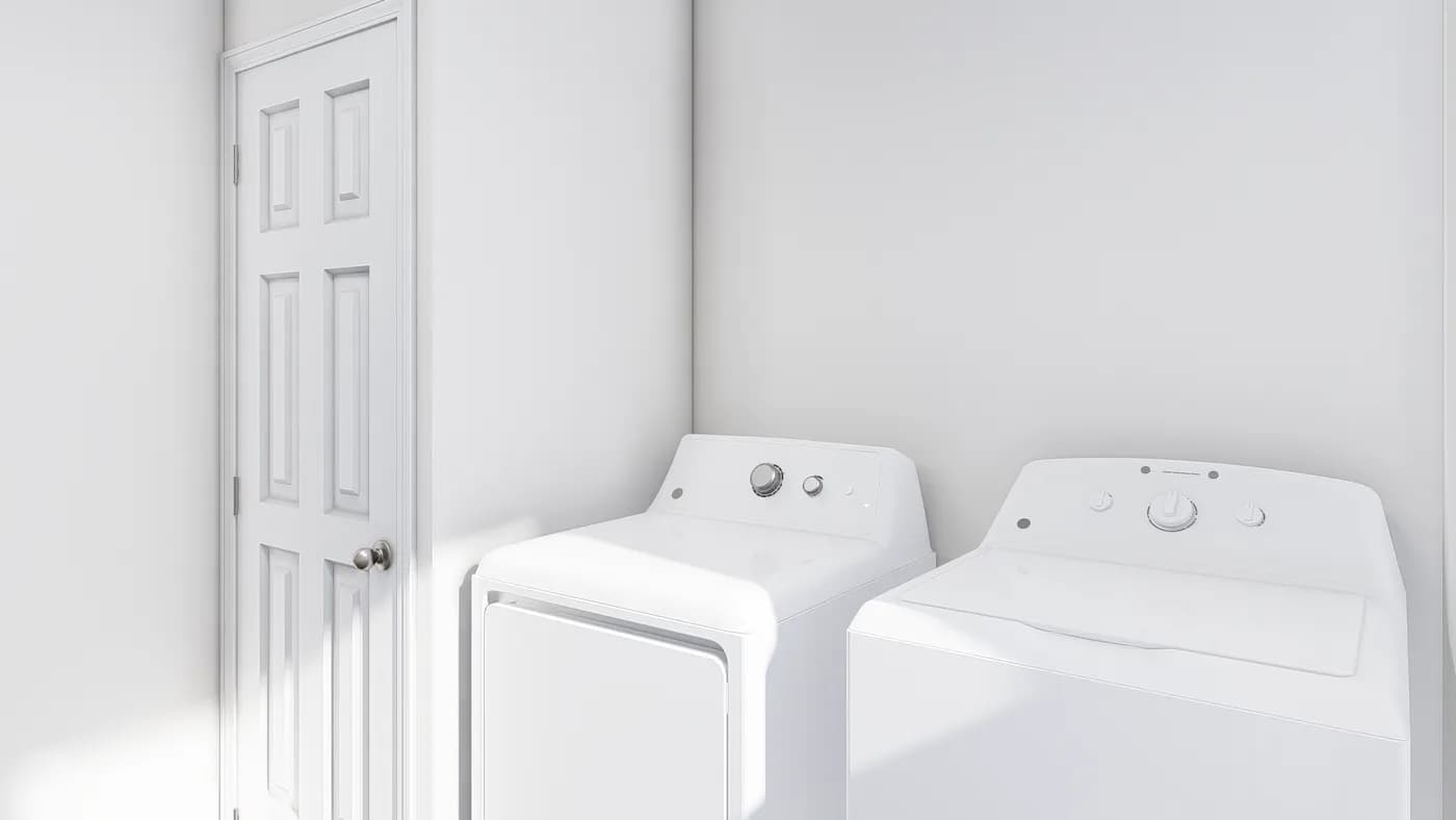 The BIG EASY M001 Utility Room. This Manufactured Mobile Home features 4 bedrooms and 2 baths.