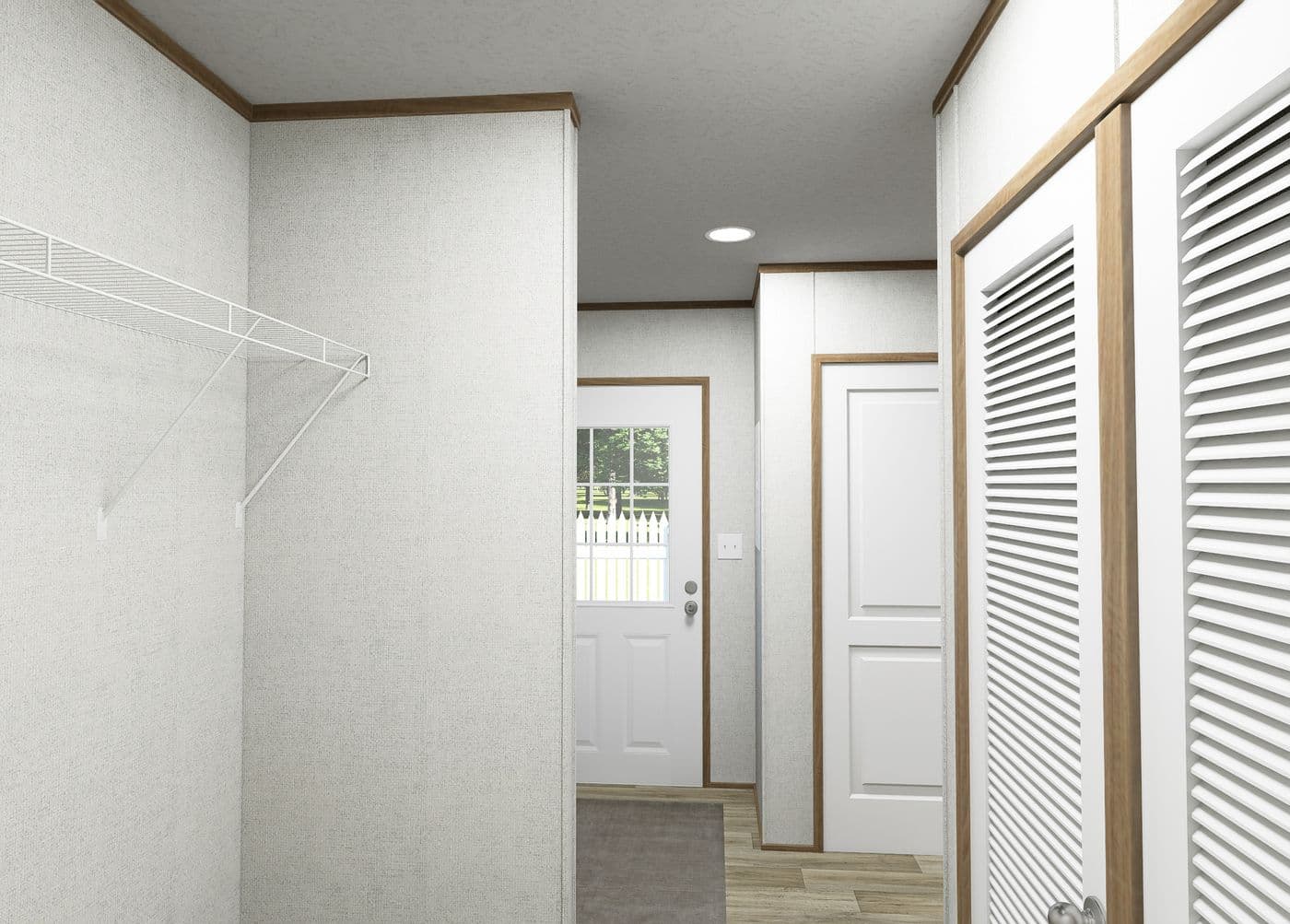 The VISTA 28X48 Utility Room. This Manufactured Mobile Home features 3 bedrooms and 2 baths.