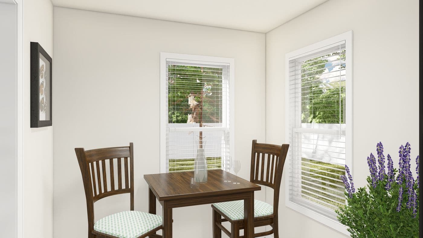 The DRM483F 48' DREAM Breakfast Nook. This Manufactured Mobile Home features 3 bedrooms and 2 baths.