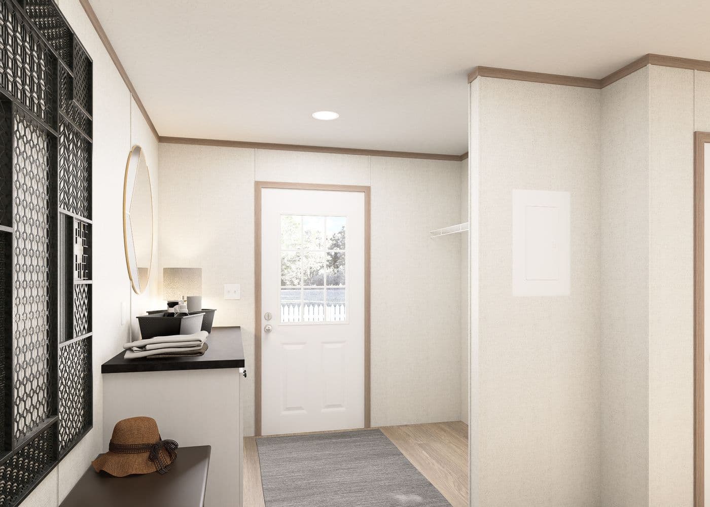 The THE RESERVE 60 Utility Room. This Manufactured Mobile Home features 3 bedrooms and 2 baths.