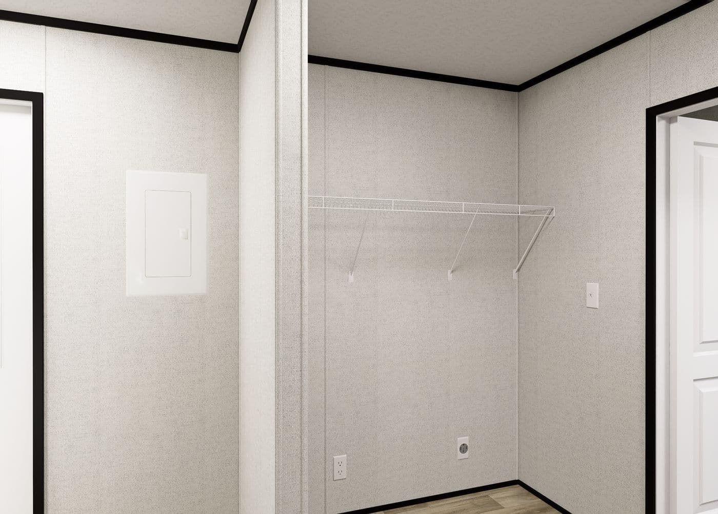 The LUMEN Utility Room. This Manufactured Mobile Home features 3 bedrooms and 2 baths.