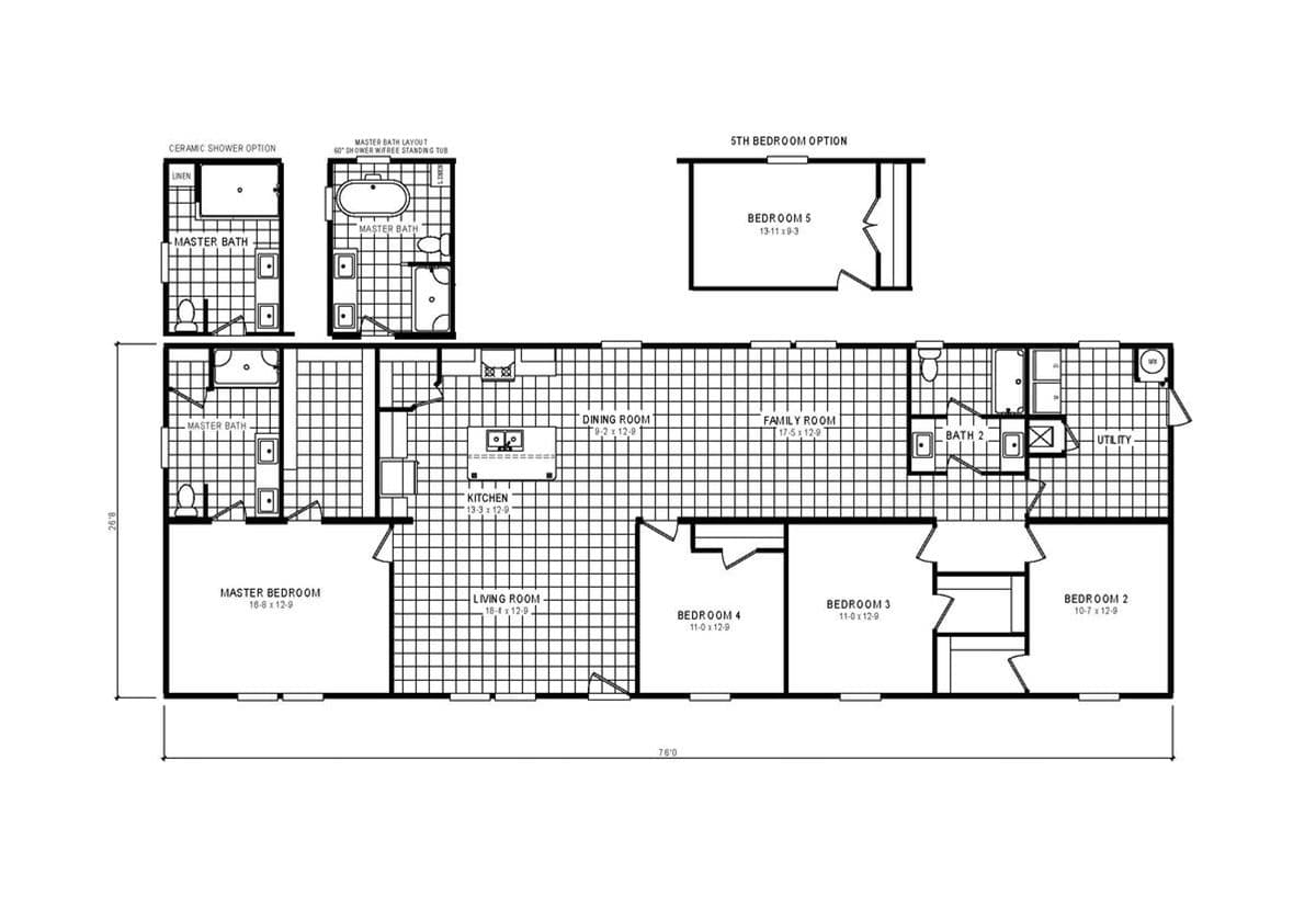 Floor plan for 58ROF28764LM23