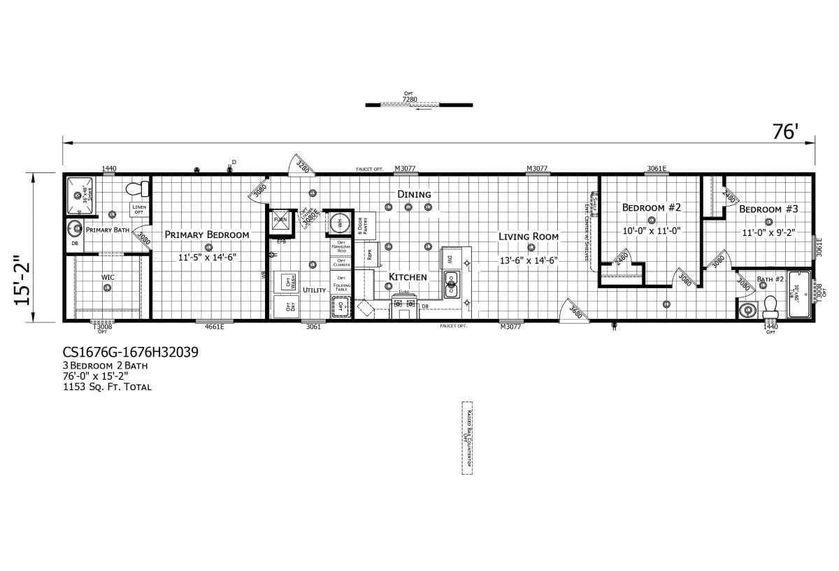 Floor plan for Champion