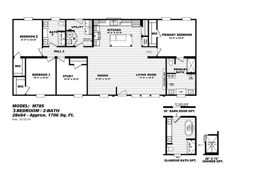 Floor plan for 388 Vernon Rd Reidsville NC 27320