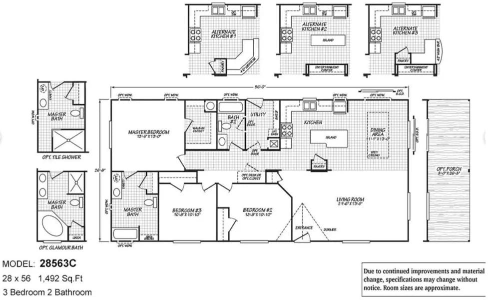 Floor plan for 960 Cottage Lane