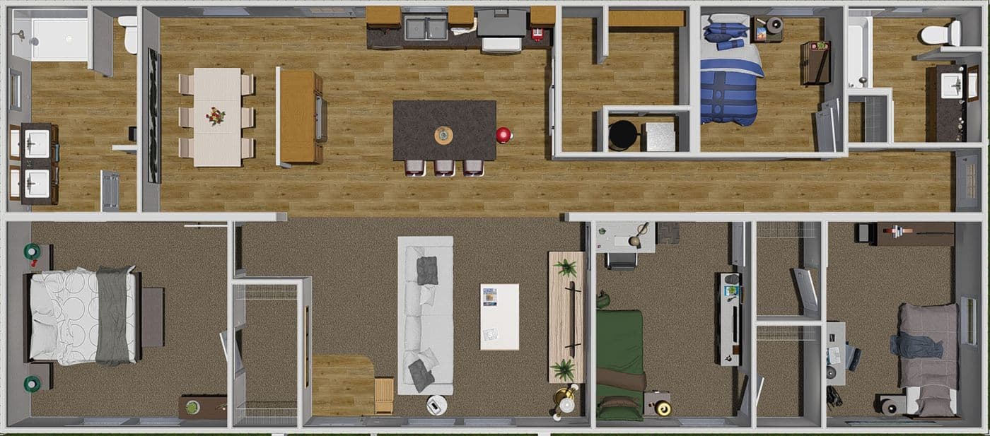 Floor plan for Northside Estates Lot 6 - Lovely Day