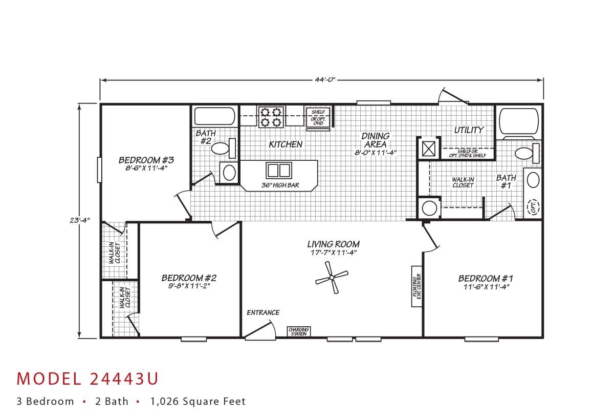 Floor plan for 2701 Emma Jane Rd St Pauls NC 28384
