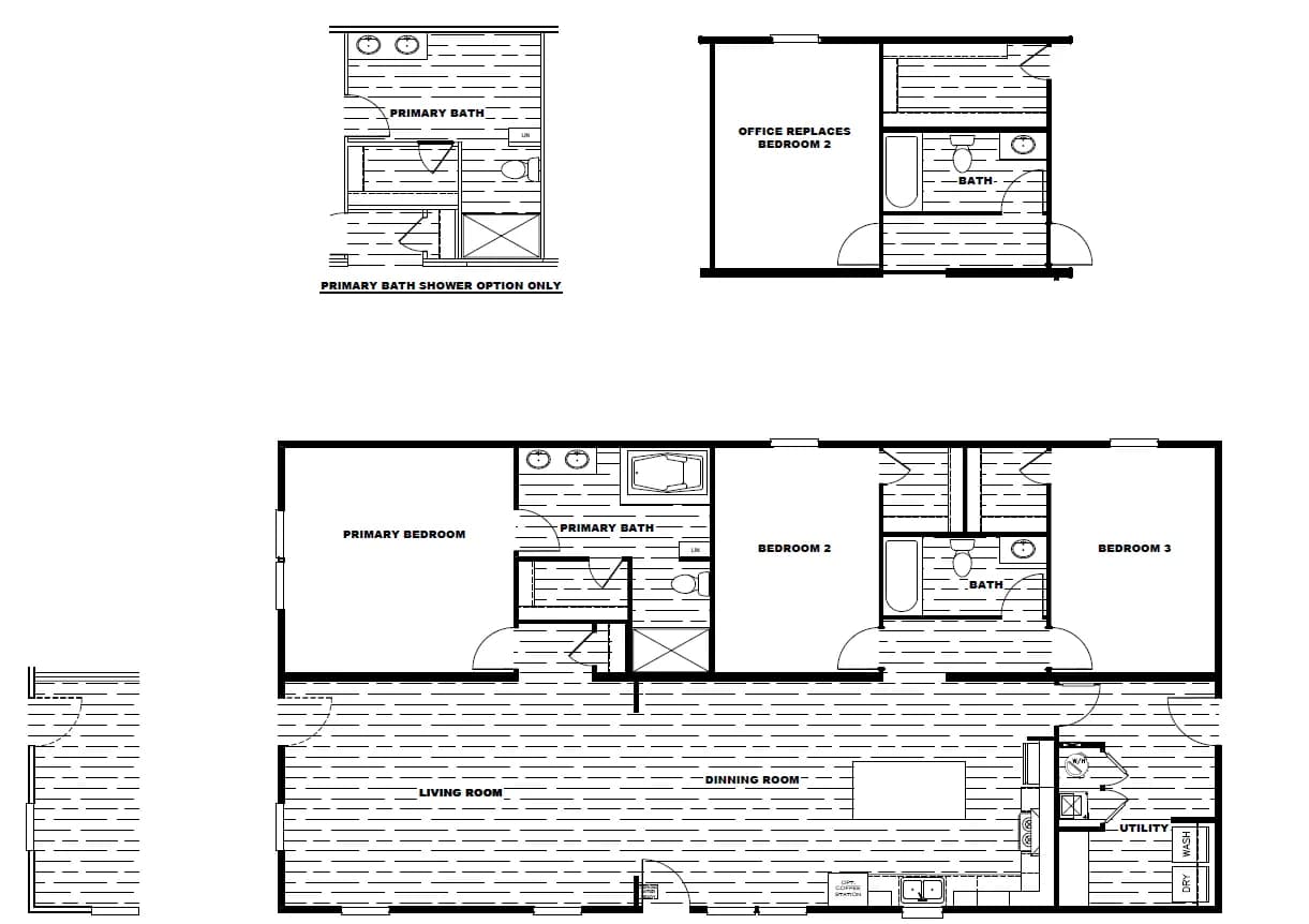 Floor plan for 110 Unicoi Gate, Madisonville - Clear Choice