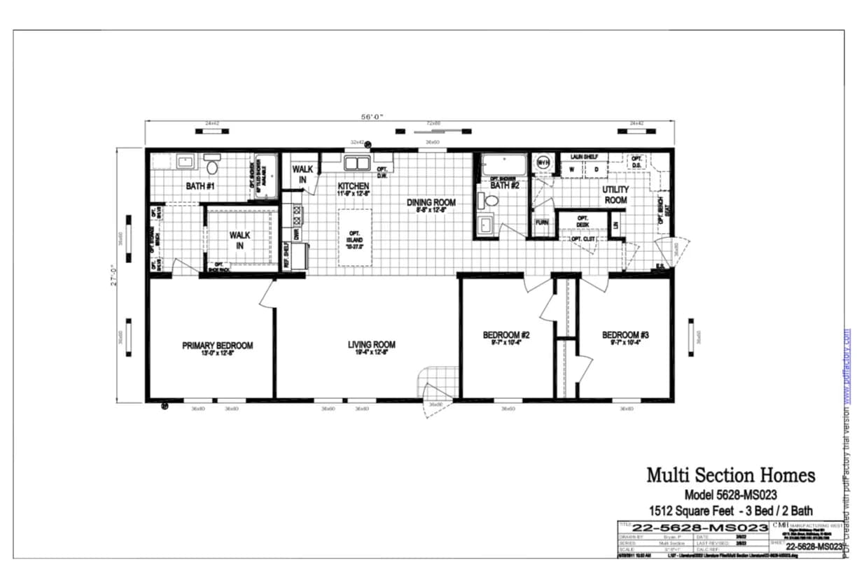 Floor plan for Cherry Lane