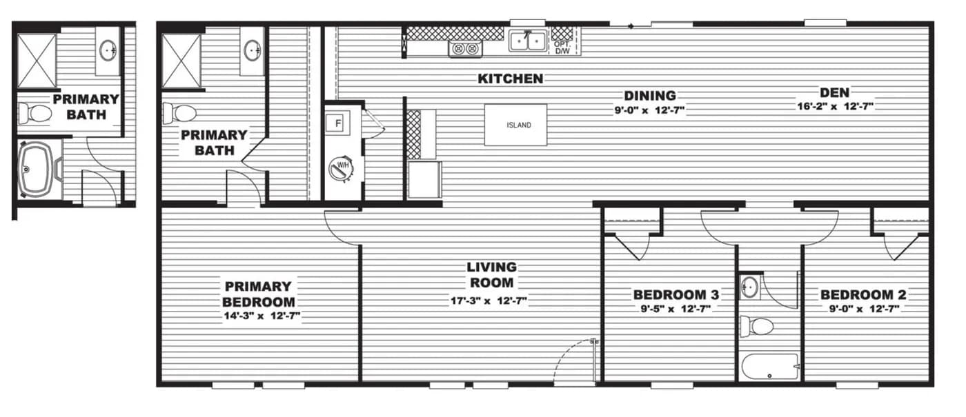 Floor plan for CEDAR