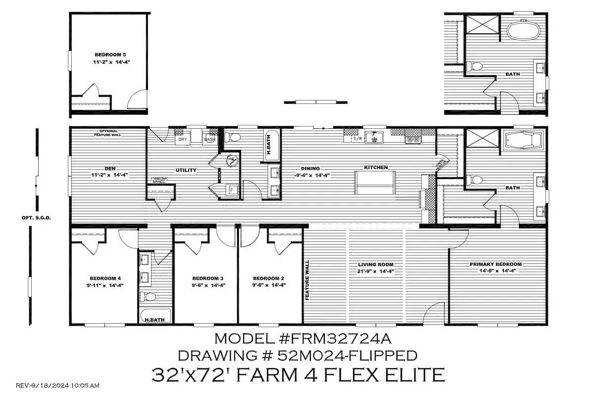 Floor plan for Farm Flex - 35 Acres in Briggsdale